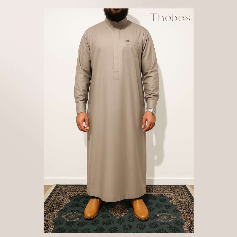 Platinum Saudi Thobe | BWT-01