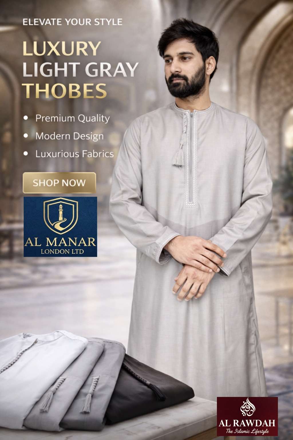 Premium Emirati Thobe | THOBE505